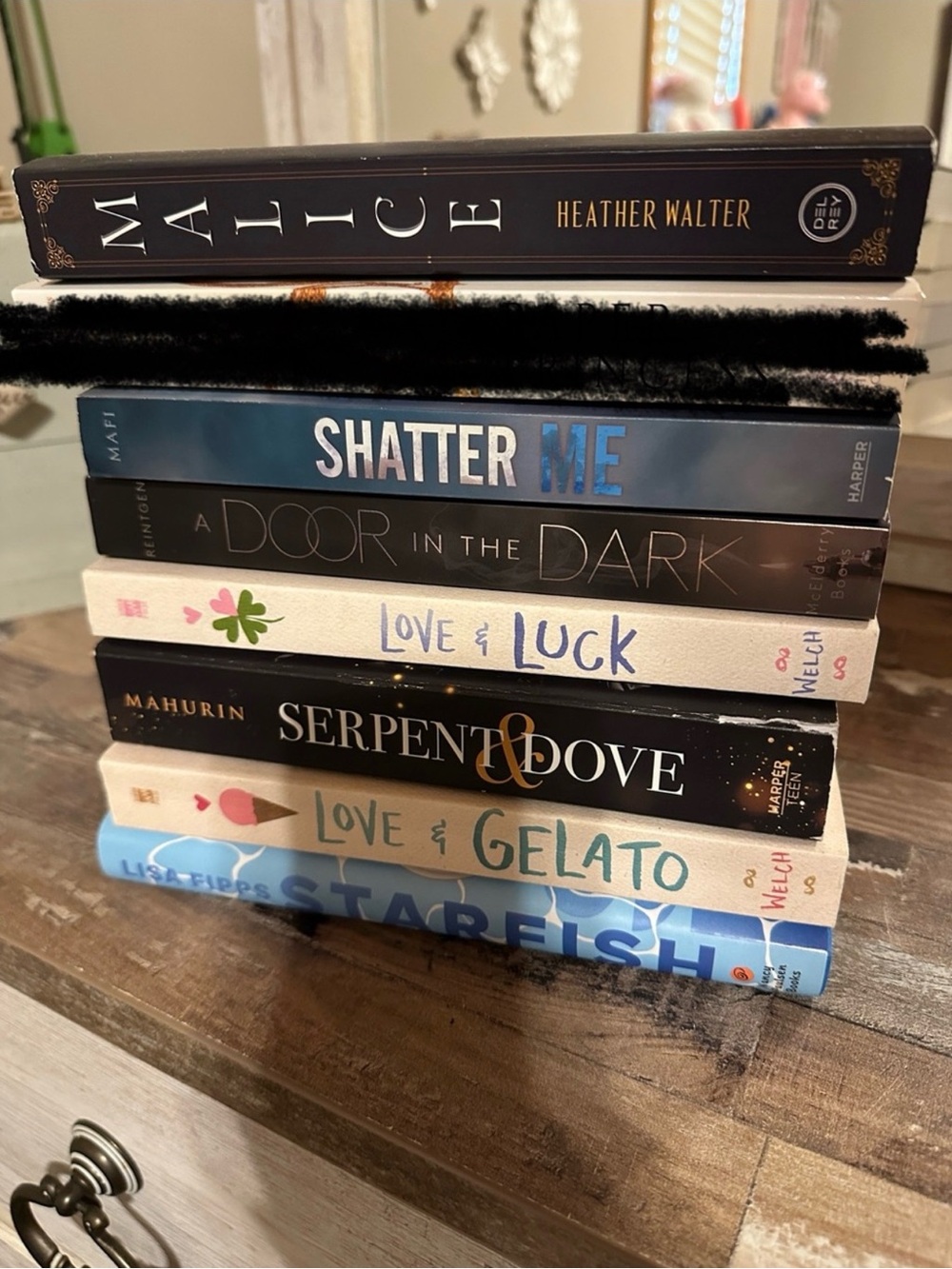 Set of 7 Teenage Fiction/Romance Books